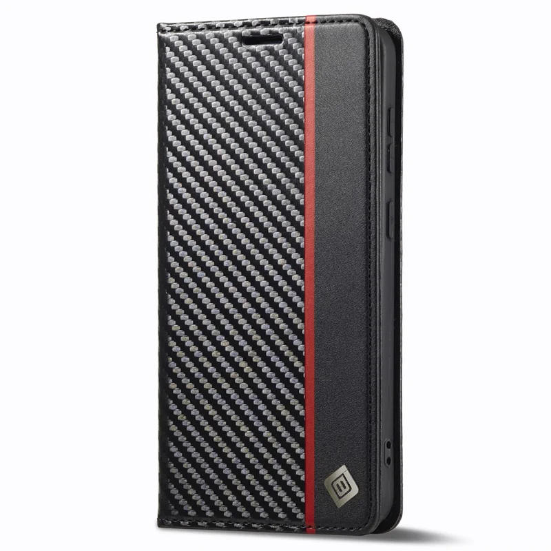 LC.IMEEKE Per Samsung Galaxy S24+ Custodia per Telefono Custodia Protettiva in Fibra di Carbonio Antishock - Righe Verticali