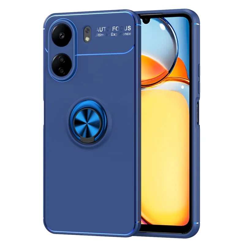 Für Xiaomi Redmi 13c / Poco C65 4G Case Drop-resistente Tpu-mobiltelefonabdeckung - Blau