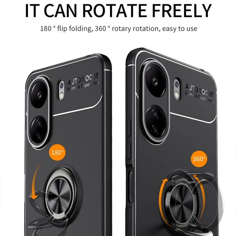 Für Xiaomi Redmi 13c / Poco C65 4G Case Drop-resistente Tpu-mobiltelefonabdeckung - Blau