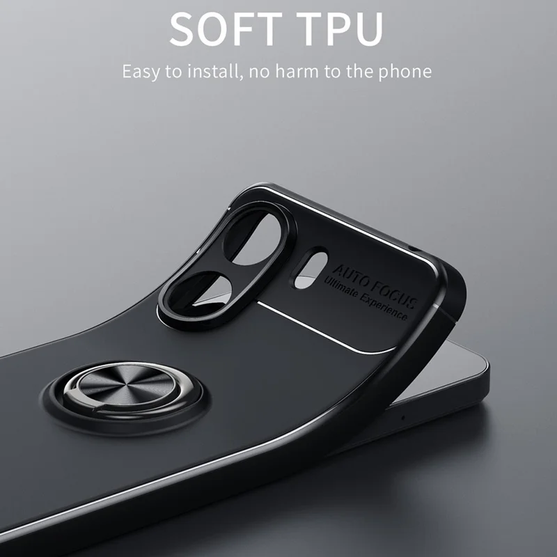 Für Xiaomi Redmi 13c / Poco C65 4G Case Drop-resistente Tpu-mobiltelefonabdeckung - Blau