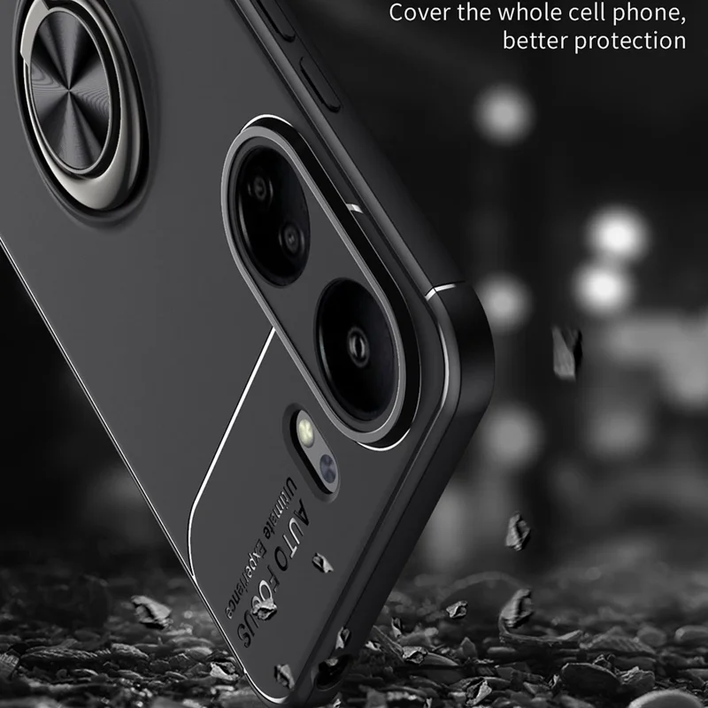Für Xiaomi Redmi 13c / Poco C65 4G Case Drop-resistente Tpu-mobiltelefonabdeckung - Blau