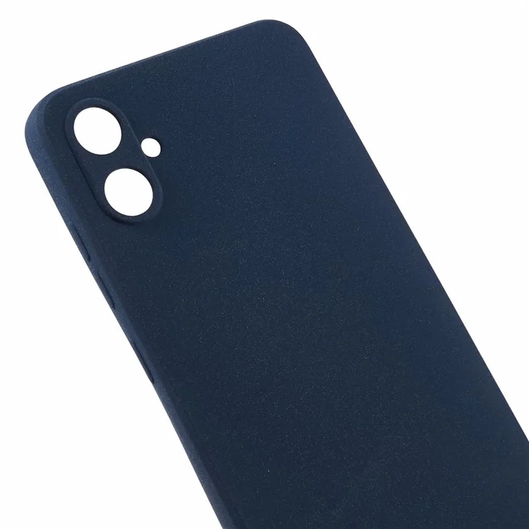 Para Samsung Galaxy A05 4G Case Anti-scratch Matte TPU Back Cover - Navy Blue