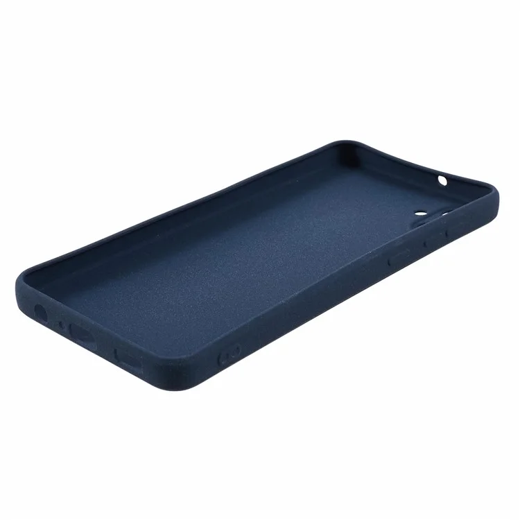 Para Samsung Galaxy A05 4G Case Anti-scratch Matte TPU Back Cover - Navy Blue