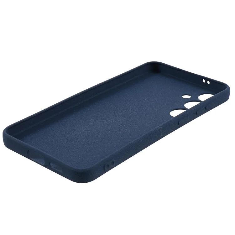 Para Samsung Galaxy S24+ Case Anti-drop Matte TPU Smart Phone Protector - Navy Blue