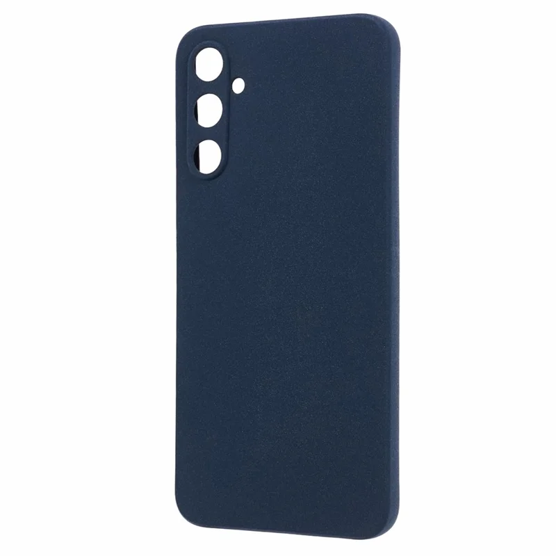 For Samsung Galaxy A05s 4G TPU Case Matte Anti-fingerprint Phone Cover - Navy Blue
