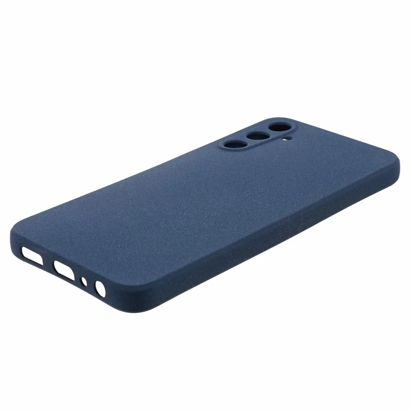For Samsung Galaxy A05s 4G TPU Case Matte Anti-fingerprint Phone Cover - Navy Blue