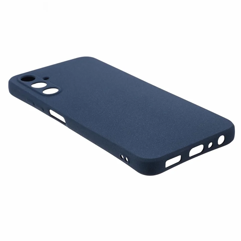 For Samsung Galaxy A05s 4G TPU Case Matte Anti-fingerprint Phone Cover - Navy Blue