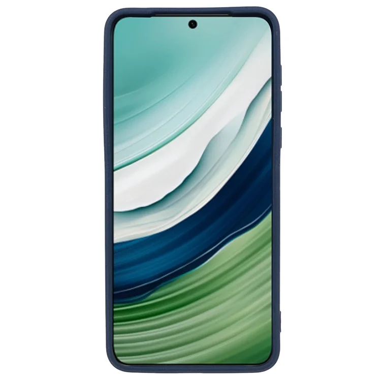 Для Huawei Mate 60 чехол из ТПУ двухсторонний матовый чехол для мобильного телефона - темно-синий