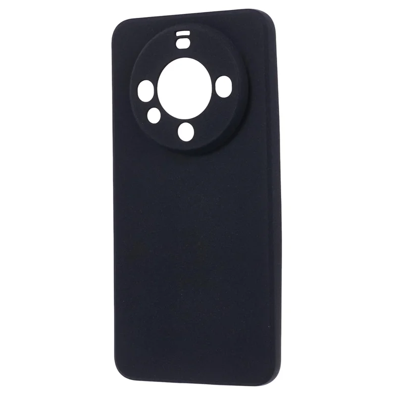 For Huawei Mate 60 TPU Case Double-Sided Matte Mobile Phone Cover - Black