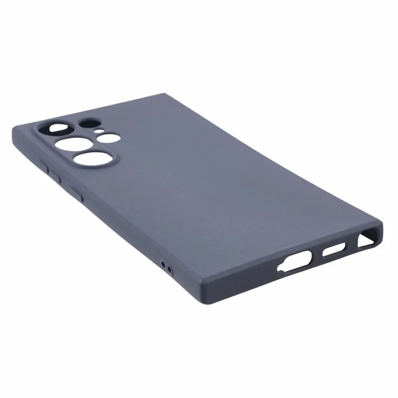 For Samsung Galaxy S24 Ultra Phone Case Double-Sided Matte Design Anti-Slip Cover - Grey