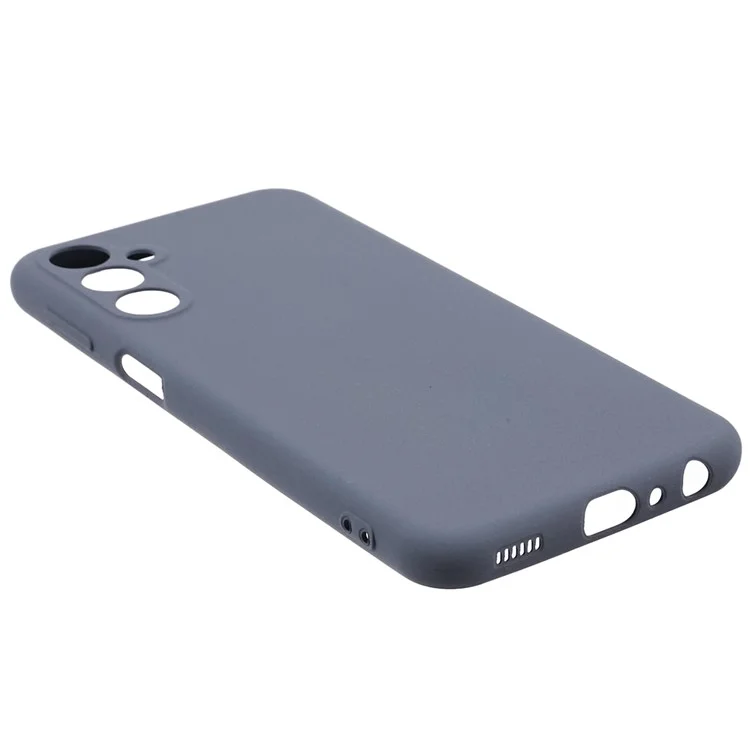 Für Samsung Galaxy M34 5G / F34 5G Hülle TPU Doppelseitige Matt Phone Shell Cover - Grau