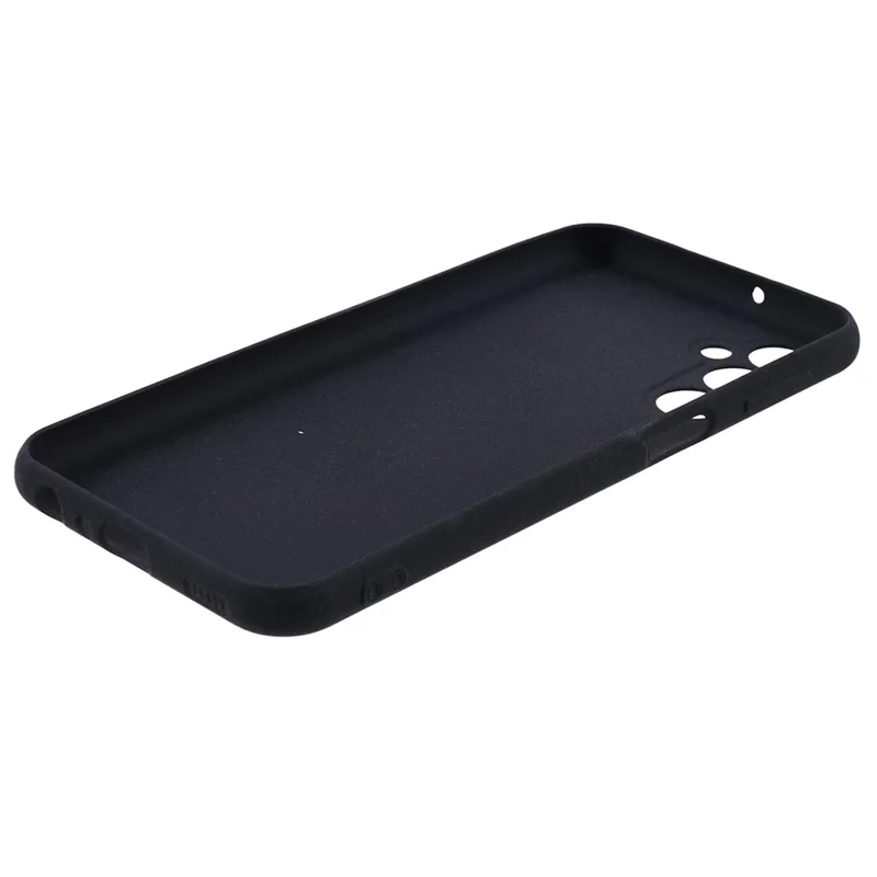 For Samsung Galaxy M34 5G / F34 5G Case TPU Double-Sided Matte Phone Shell Cover - Black