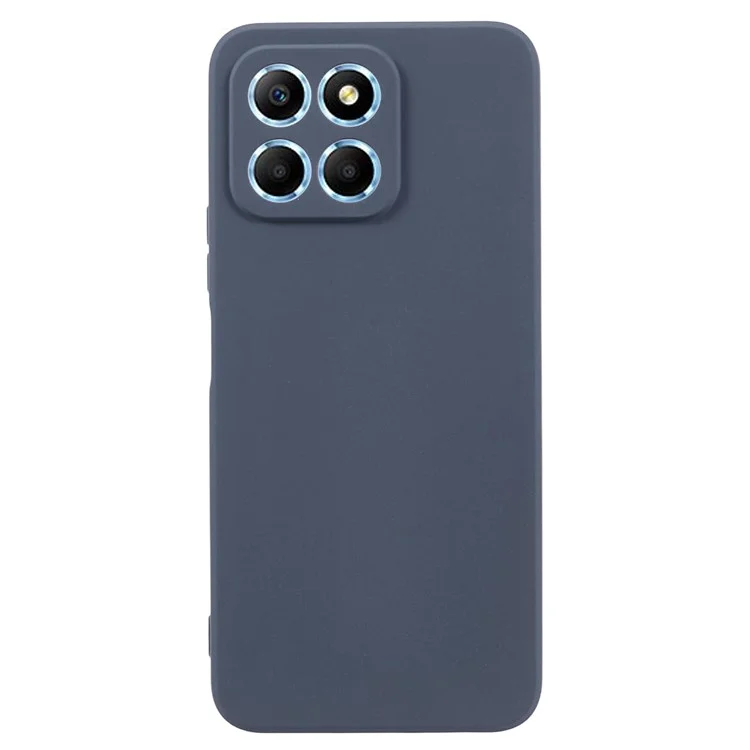 For Honor X8 5G Case Anti-fingerprint Double-Sided Matte TPU Phone Back Cover - Grey