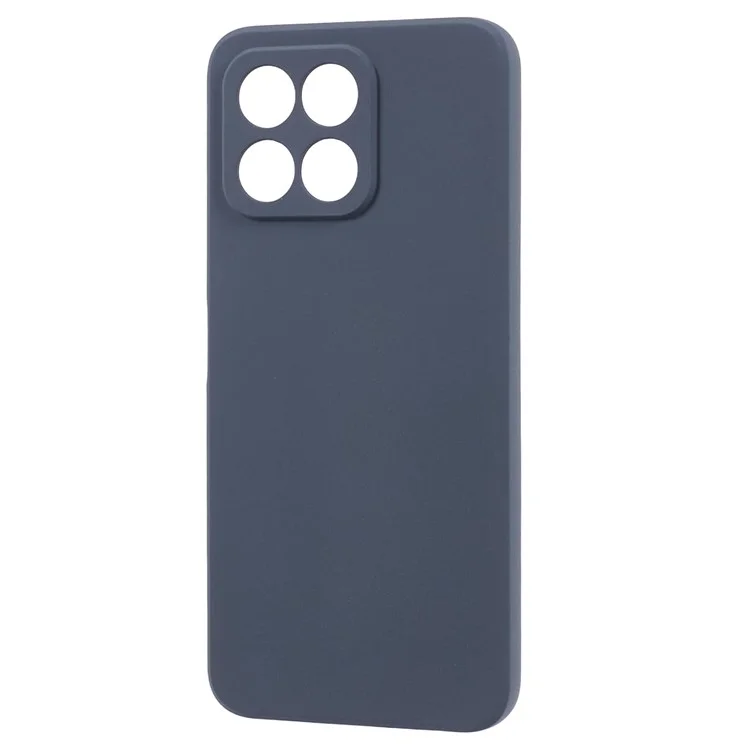 For Honor X8 5G Case Anti-fingerprint Double-Sided Matte TPU Phone Back Cover - Grey