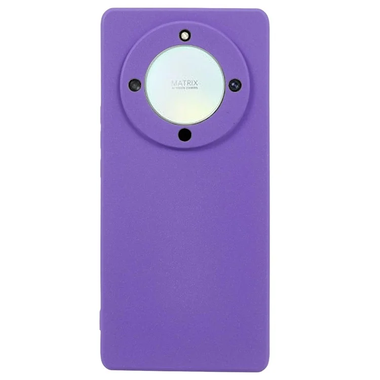 For Honor X9a 5G / X40 5G Case TPU Double-Sided Matte Cellphone Back Shell - Purple