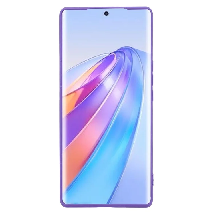 For Honor X9a 5G / X40 5G Case TPU Double-Sided Matte Cellphone Back Shell - Purple