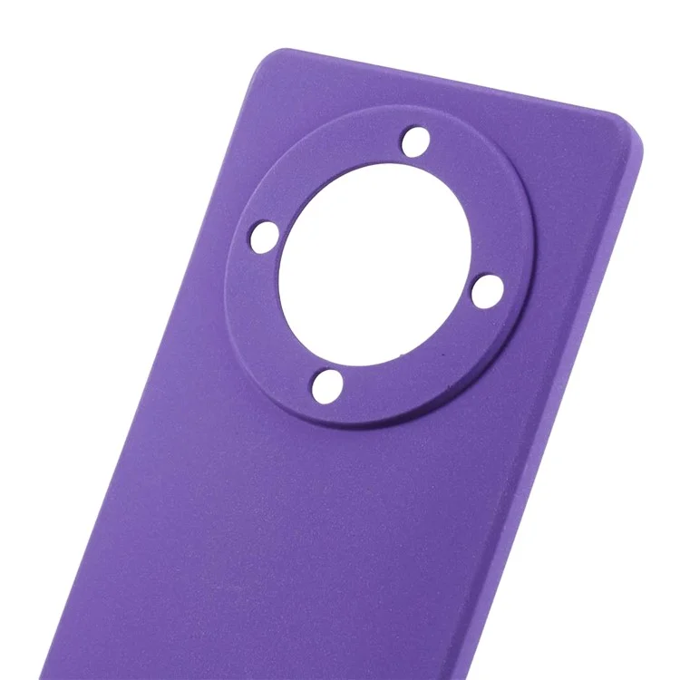 For Honor X9a 5G / X40 5G Case TPU Double-Sided Matte Cellphone Back Shell - Purple