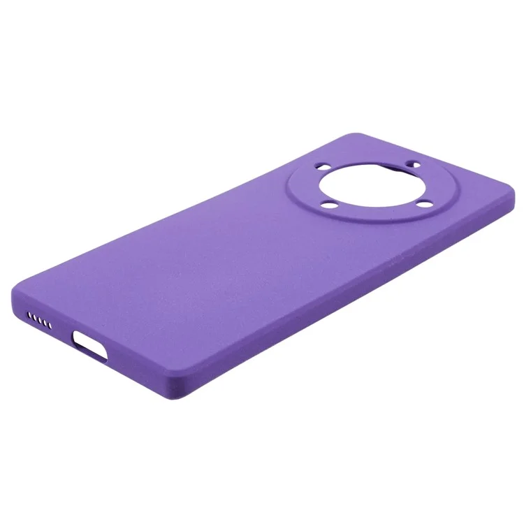 For Honor X9a 5G / X40 5G Case TPU Double-Sided Matte Cellphone Back Shell - Purple