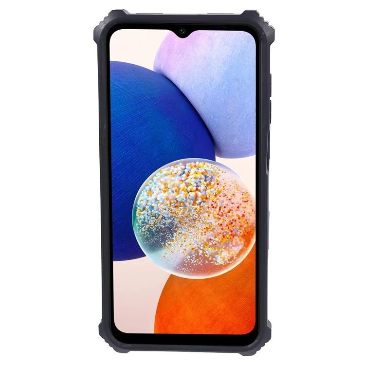 For Samsung Galaxy A15 5G Phone Case Kickstand PC + TPU Defender Cover - Blue