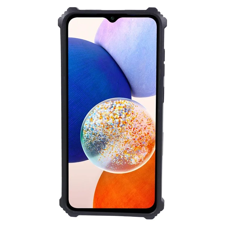 Чехол с камуфляжным рисунком для Samsung Galaxy S24 с подставкой TPU+PC - Темно-синий