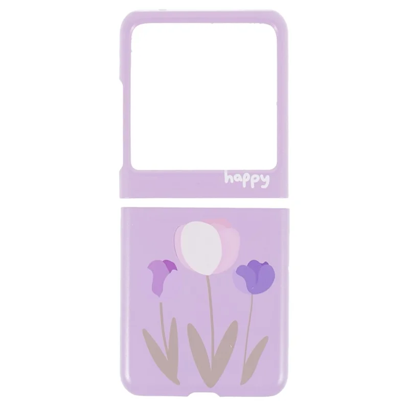 For Motorola Razr 40 Ultra 5G Phone Case Pattern Printing Shockproof PC Cover - Floral