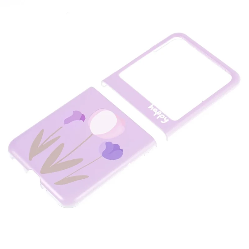 For Motorola Razr 40 Ultra 5G Phone Case Pattern Printing Shockproof PC Cover - Floral