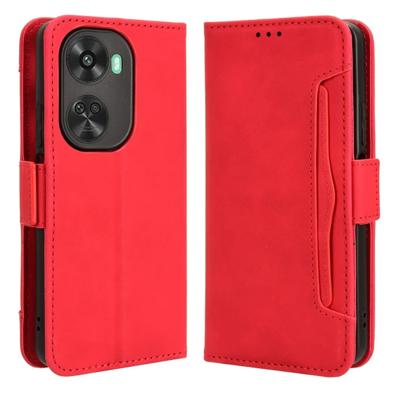 Étui pour Huawei nova 11 SE / nova 12 SE 4G, étui de protection antichute avec porte-cartes multiple - Rouge
