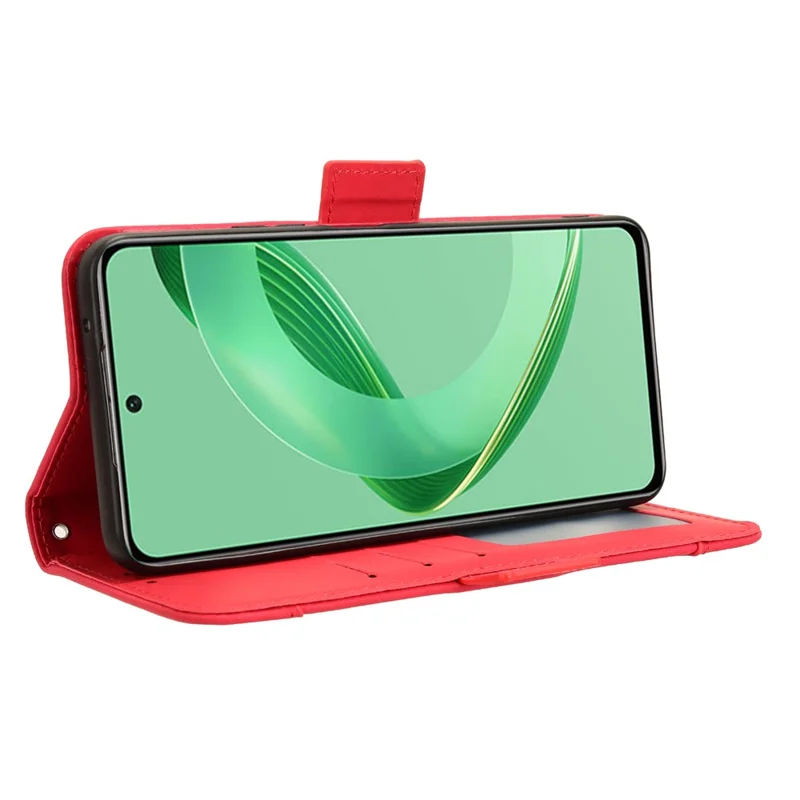 Étui pour Huawei nova 11 SE / nova 12 SE 4G, étui de protection antichute avec porte-cartes multiple - Rouge