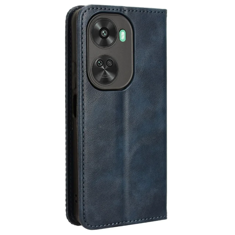 Für Huawei nova 11 SE / nova 12 SE 4G Hülle Magnetisches Auto-Schließ-Portemonnaie-Ständer-Handycover - Blau
