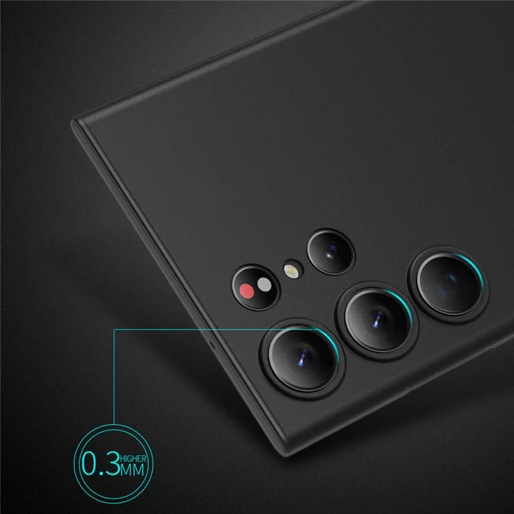 X-LEVEL Для Samsung Galaxy S24 Ultra PP Чехол для телефона Матовая отделка Тонкий чехол - Черный
