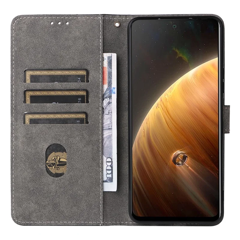 For Infinix Zero 5G 2023 X6815C X6815D Case RFID Blocking PU Leather Stand Cover with Strap - Green