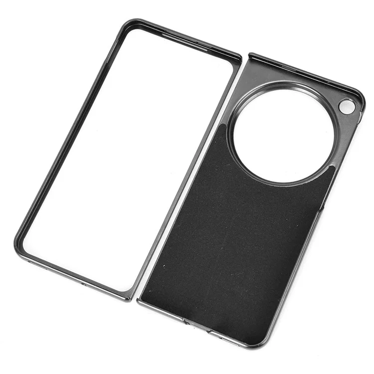 Para la cubierta trasera abierta de OnePlus Cubierta de cuero PU + PC Abrebotellas Anillo de teléfono - Azul