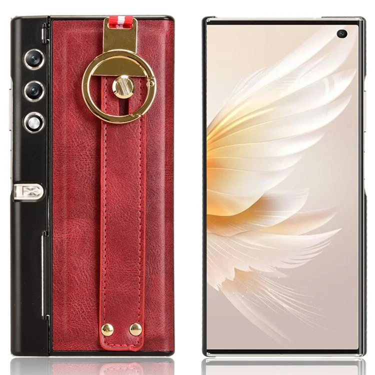 For Honor V Purse Phone Case with Bottle Opener Shockproof Protection Cover - Red