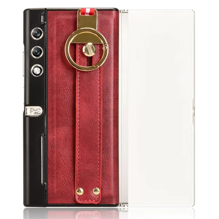 For Honor V Purse Phone Case with Bottle Opener Shockproof Protection Cover - Red