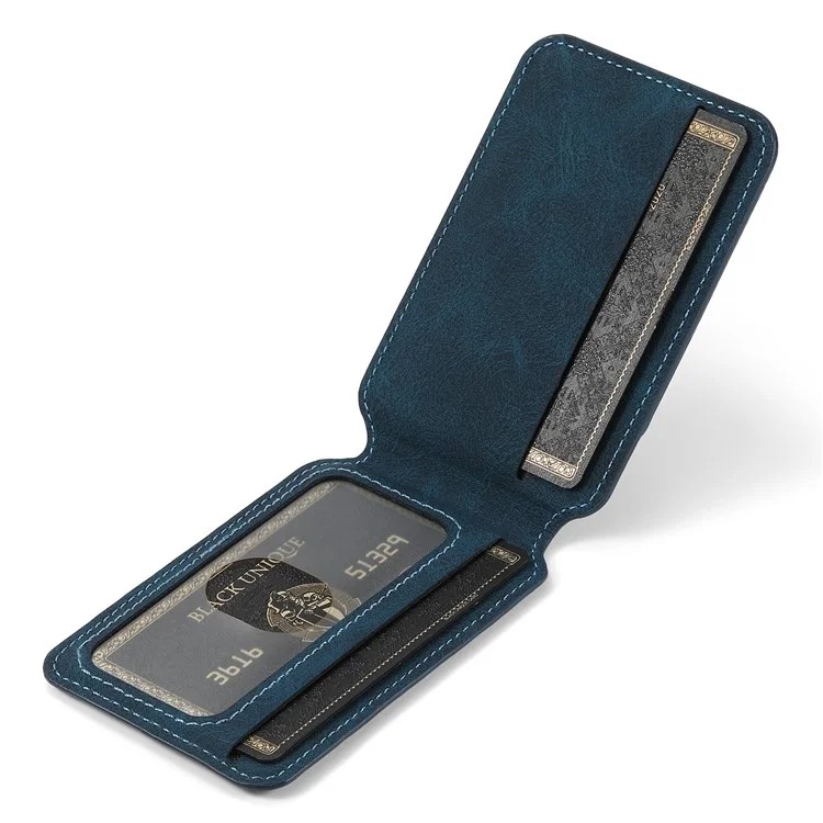 SUTENI H16 For Google Pixel 6 Pro 5G Cell Phone Cases PU+TPU Anti-fall Magnetic Detachable Cover - Blue