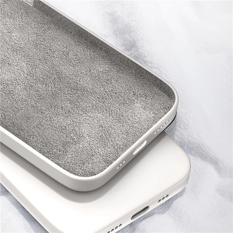 Rubberized Phone Case for Samsung Galaxy A25 5G (Global) (161.0 x 76.5 x 8.3mm) Case Straight Edge TPU Phone Cover - Grey Blue