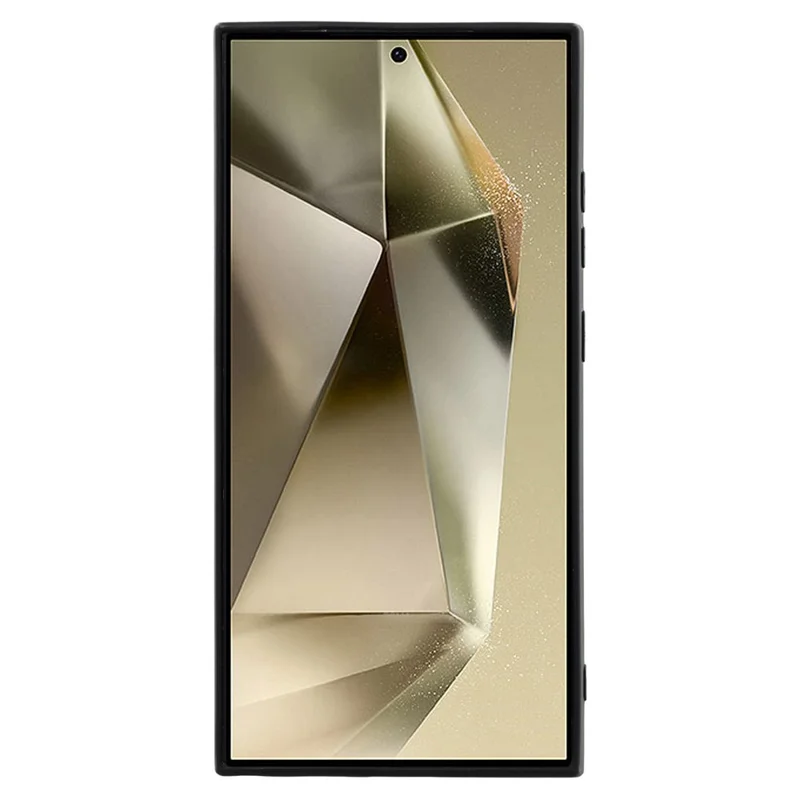 For Samsung Galaxy S24 Ultra Case Protective Gradient Color Tempered Glass PC TPU Phone Cover - Blue / Black