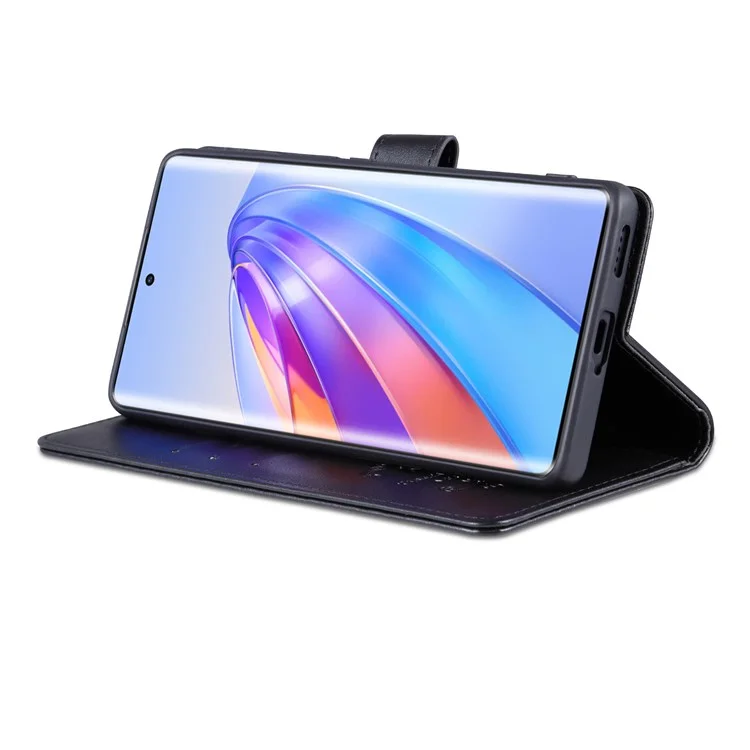 AZNS Für Huawei nova 11 SE / nova 12 SE 4G Hülle PU-Leder Magnetische Geldbörse Handy-Schale - Schwarz