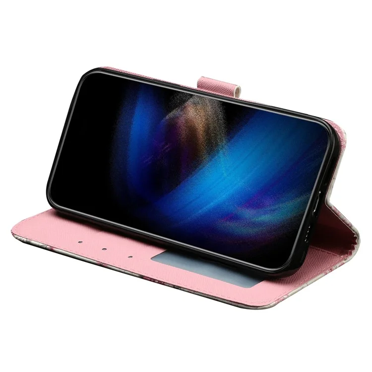 Pour Xiaomi Redmi 13C 4G / 13C 5G / 13R 5G / Poco C65 4G / Poco M6 5G Étui portefeuille Coque de téléphone en cuir PU motif 3D - Ours