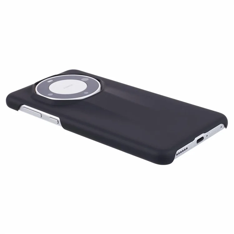 Funda de teléfono última del Huawei Mate 60 RS, de PC con acabado de goma, a prueba de golpes - Negro
