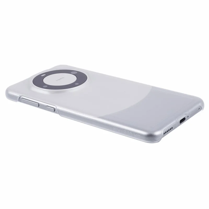 For Huawei Mate 60 RS Ultimate Phone Case Rubberized PC Shockproof Cover - Transparent