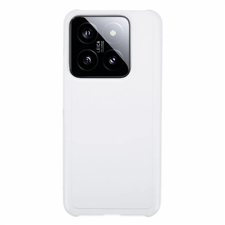 For Xiaomi 14 Rubberized Case Protective Hard PC Back Phone Cover - Transparent