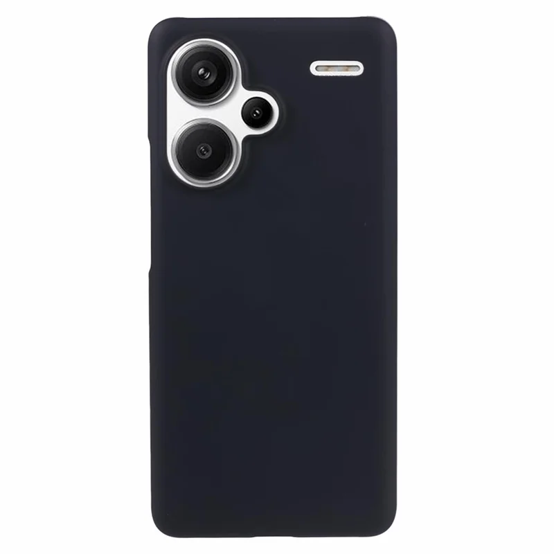 For Xiaomi Redmi Note 13 Pro+ 5G Phone Case Hard PC Rubberized  Resist Scratches Cover - Black