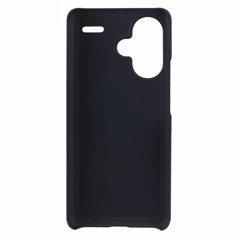 For Xiaomi Redmi Note 13 Pro+ 5G Phone Case Hard PC Rubberized  Resist Scratches Cover - Black