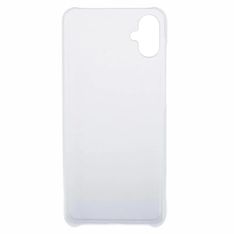 For Samsung Galaxy A05 4G Cover Back Protector Rubberized Plastic Phone Case - Transparent
