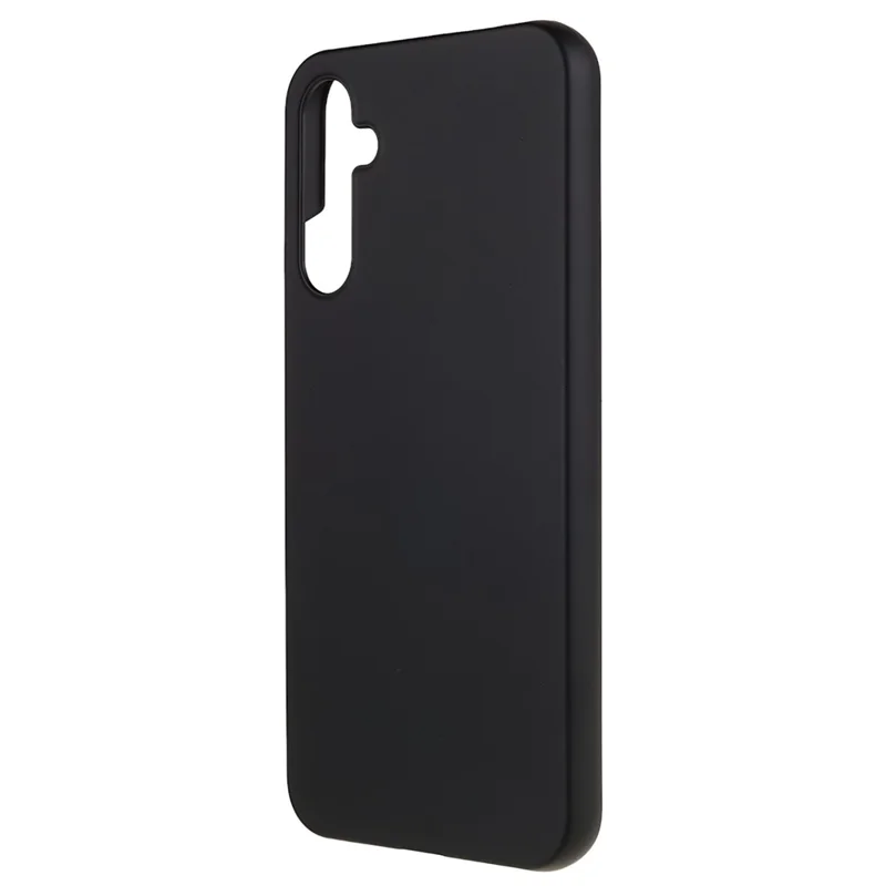 For Samsung Galaxy S24 Slim-Fit Phone Case Rubberized PC Anti-fall Phone Cover - Black