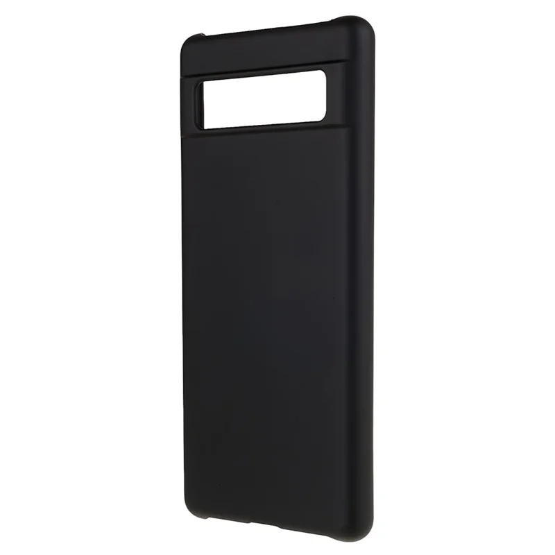 Phone Shell for Google Pixel 8a Case Rubberized PC Dustproof Phone Cover - Black