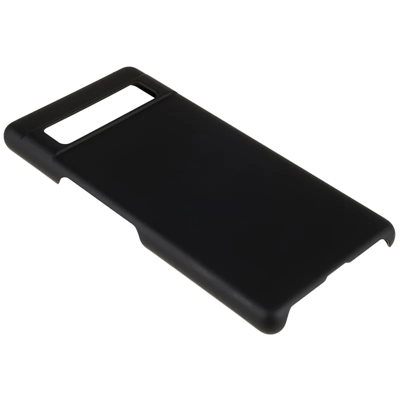 Phone Shell for Google Pixel 8a Case Rubberized PC Dustproof Phone Cover - Black