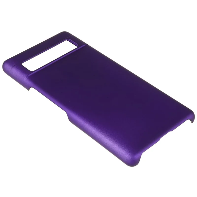 Phone Shell for Google Pixel 8a Case Rubberized PC Dustproof Phone Cover - Purple