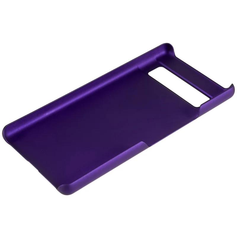 Phone Shell for Google Pixel 8a Case Rubberized PC Dustproof Phone Cover - Purple